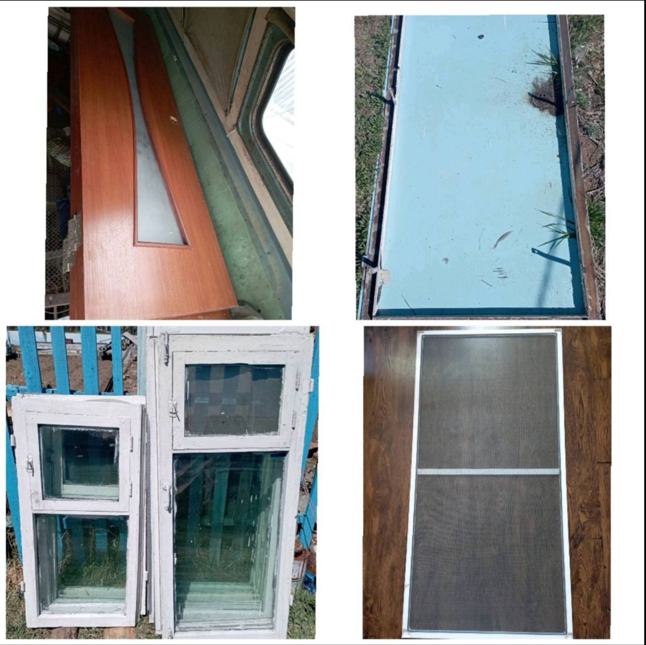 Продажа б/у входной металлической двери и других строительных материалов - Для дома и дачи в Чита