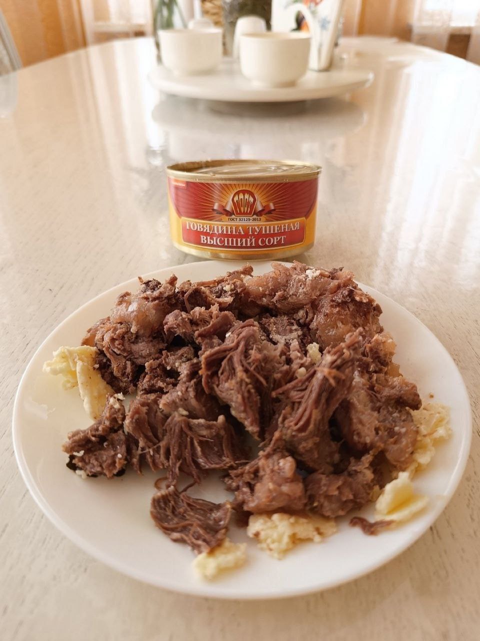 Говядина тушёная и шпроты - частное объявление в Самара