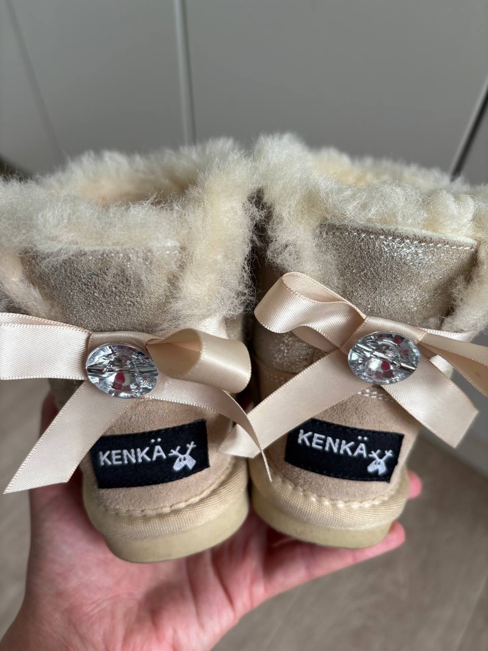 Угги Kenka натуральный мех размер 22 - Одежда в Сургут