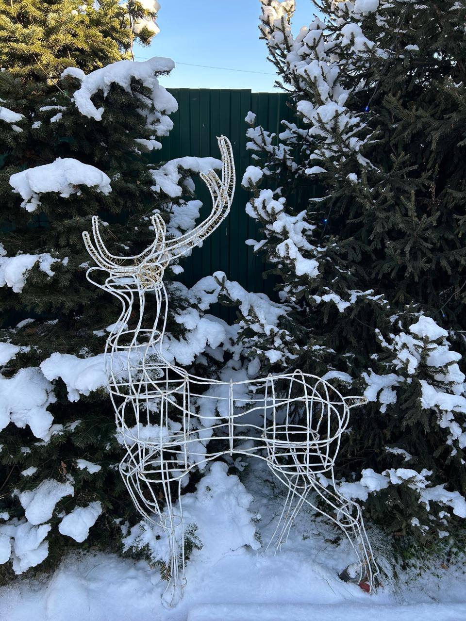 Новогодние уличные олени - Хобби и отдых в Красноярск