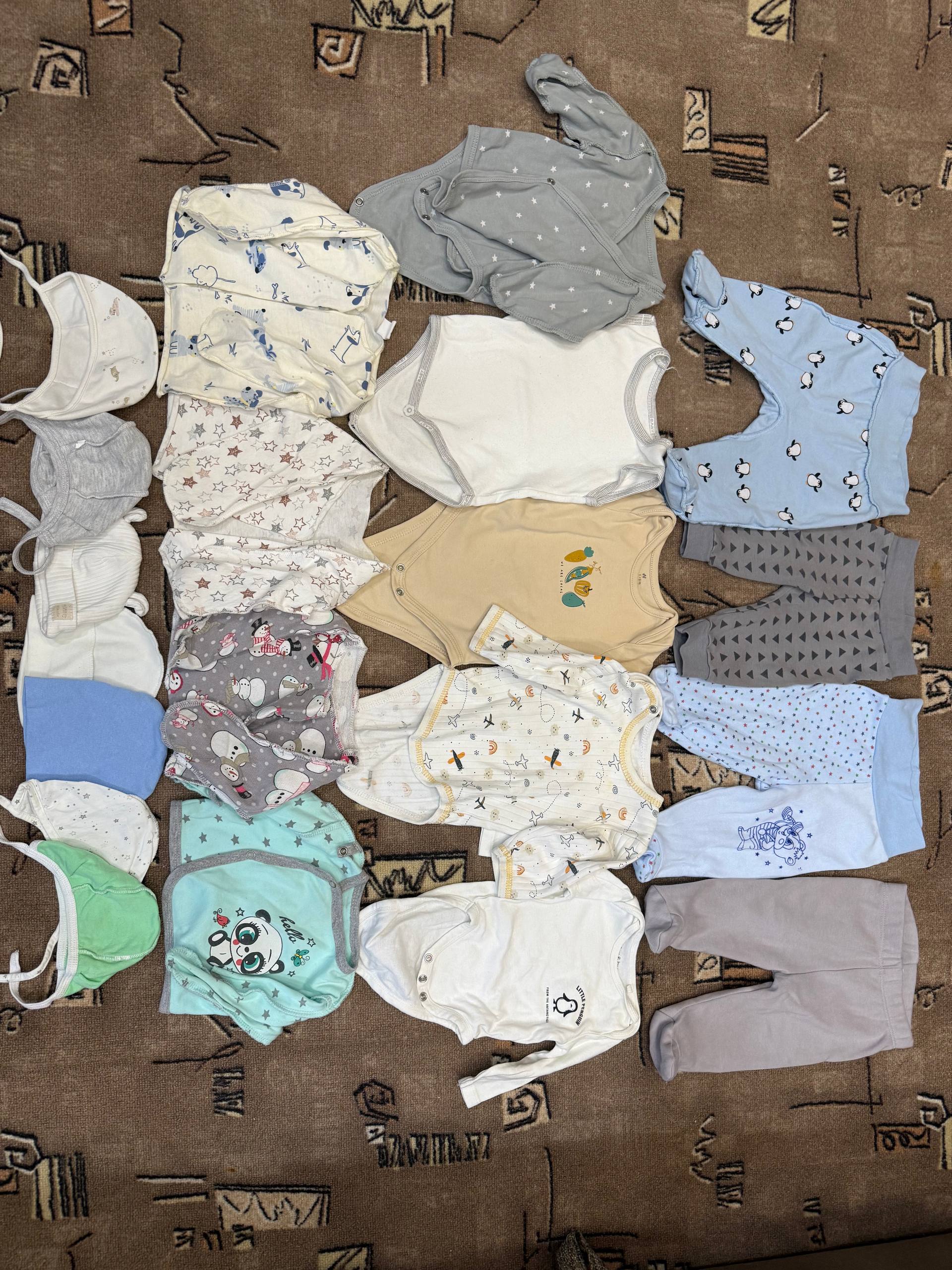 Вещи для новорожденного пакетом с памперсами - Товары для детей в Красноярск - фото 3