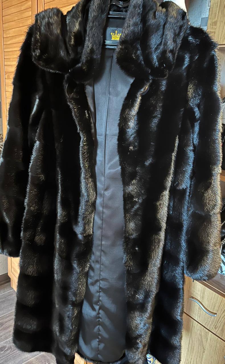 Шубка с капюшоном натуральная норка - Одежда в Омск - фото 2