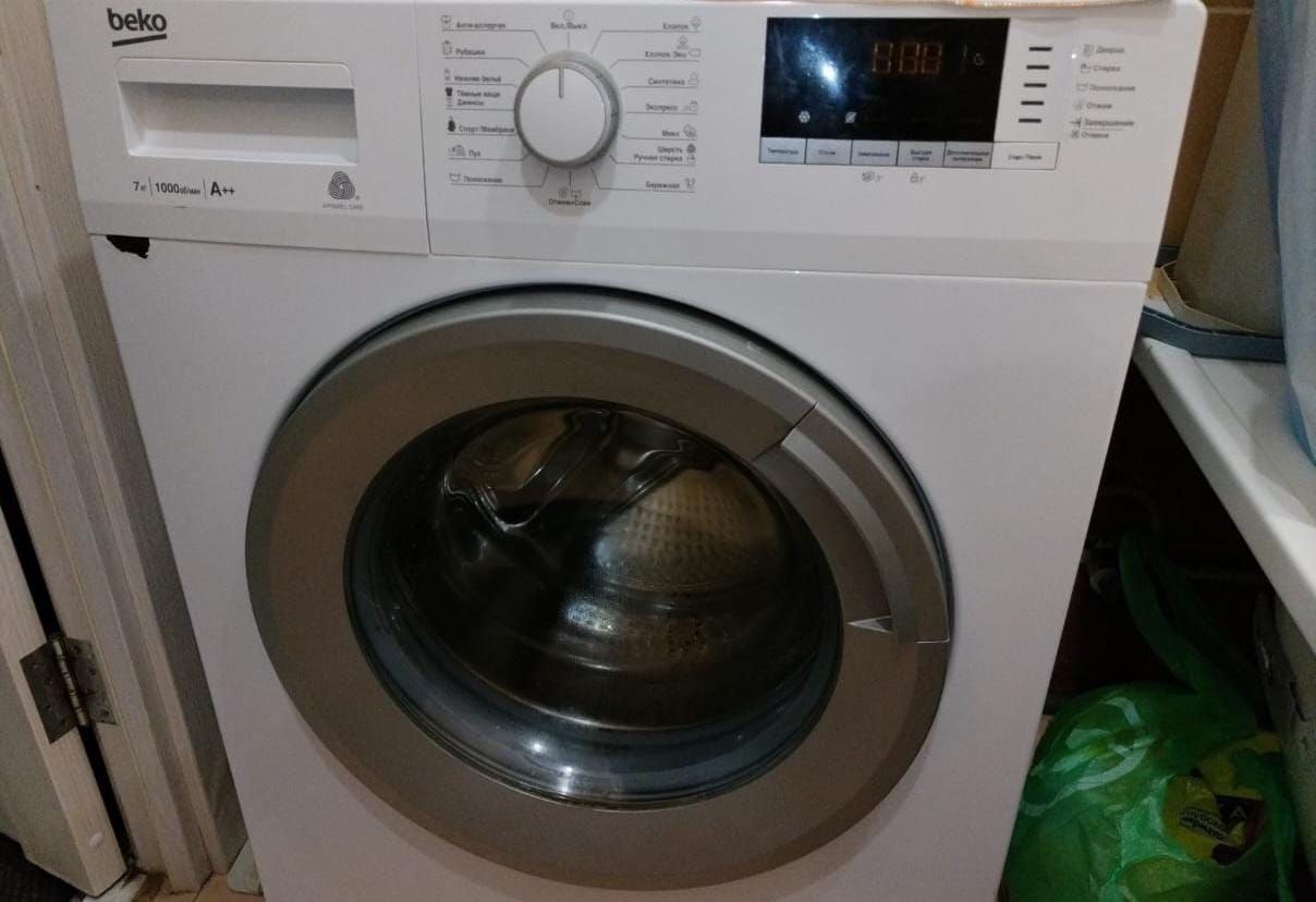 Продам б/у стиральную машину Beko на 7 кг - Для дома и дачи в Чебоксары