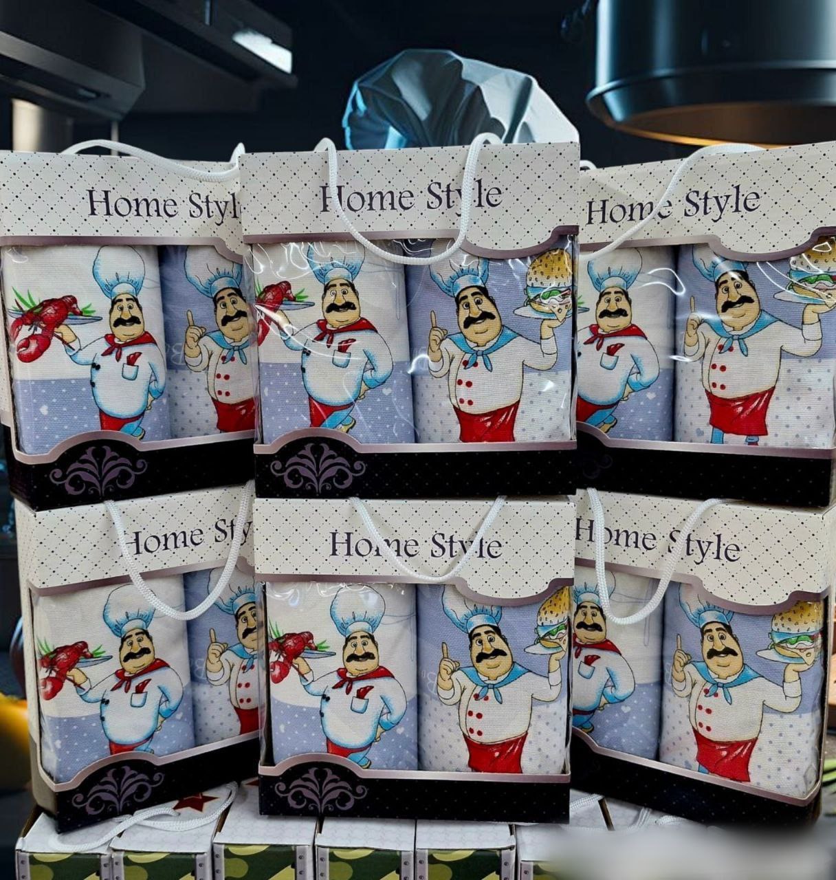 Льняные кухонные полотенца в коробке - Для дома и дачи в Чебоксары