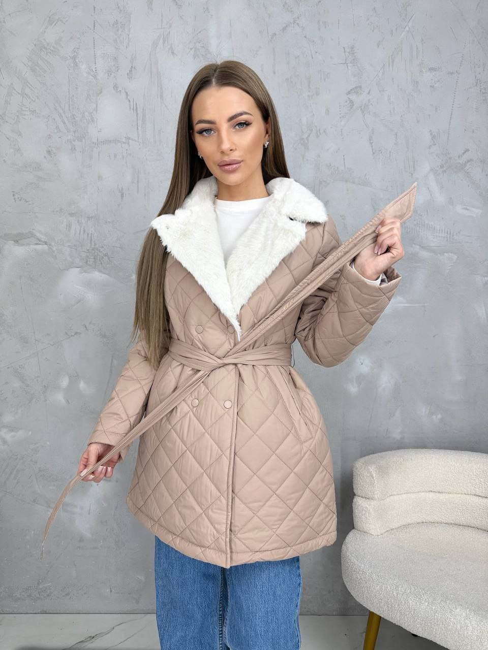 Женская демисезонная куртка - Одежда в Чебоксары - фото 2