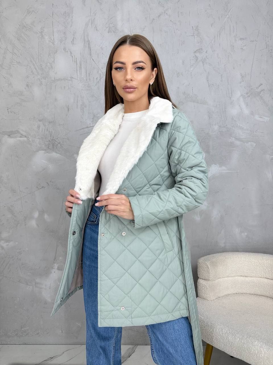 Женская демисезонная куртка - Одежда в Чебоксары - фото 4