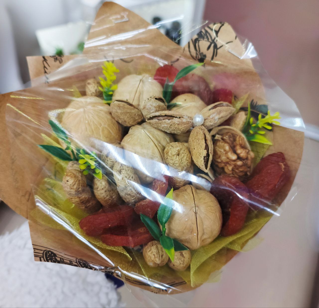 Букет из орехов и сухофруктов - Хобби и отдых в Чебоксары