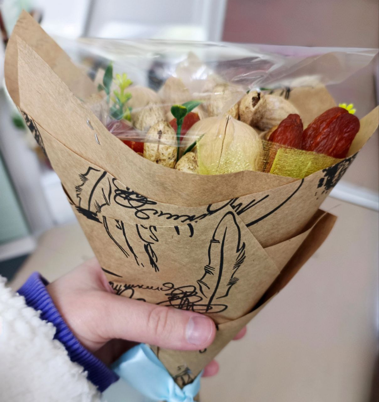 Букет из орехов и сухофруктов - Хобби и отдых в Чебоксары - фото 2