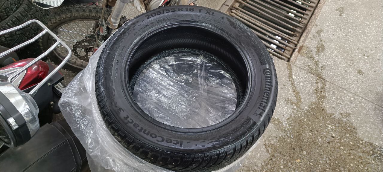 Continental IceContact 3 205/55 R16 зимние шины - Авто в Пермь - фото 3