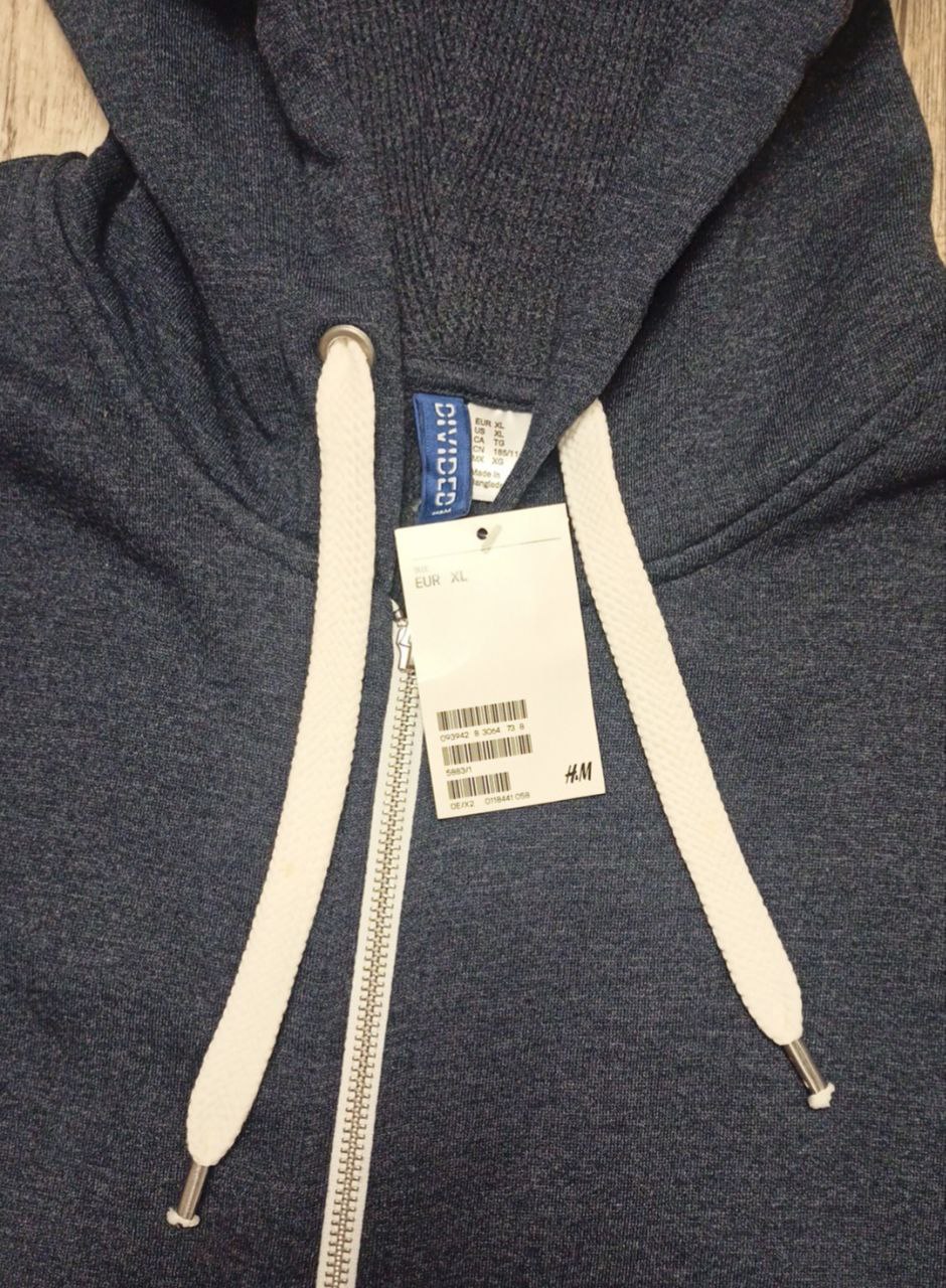 Мужская кофта на молнии H&M - Одежда в Пермь - фото 3