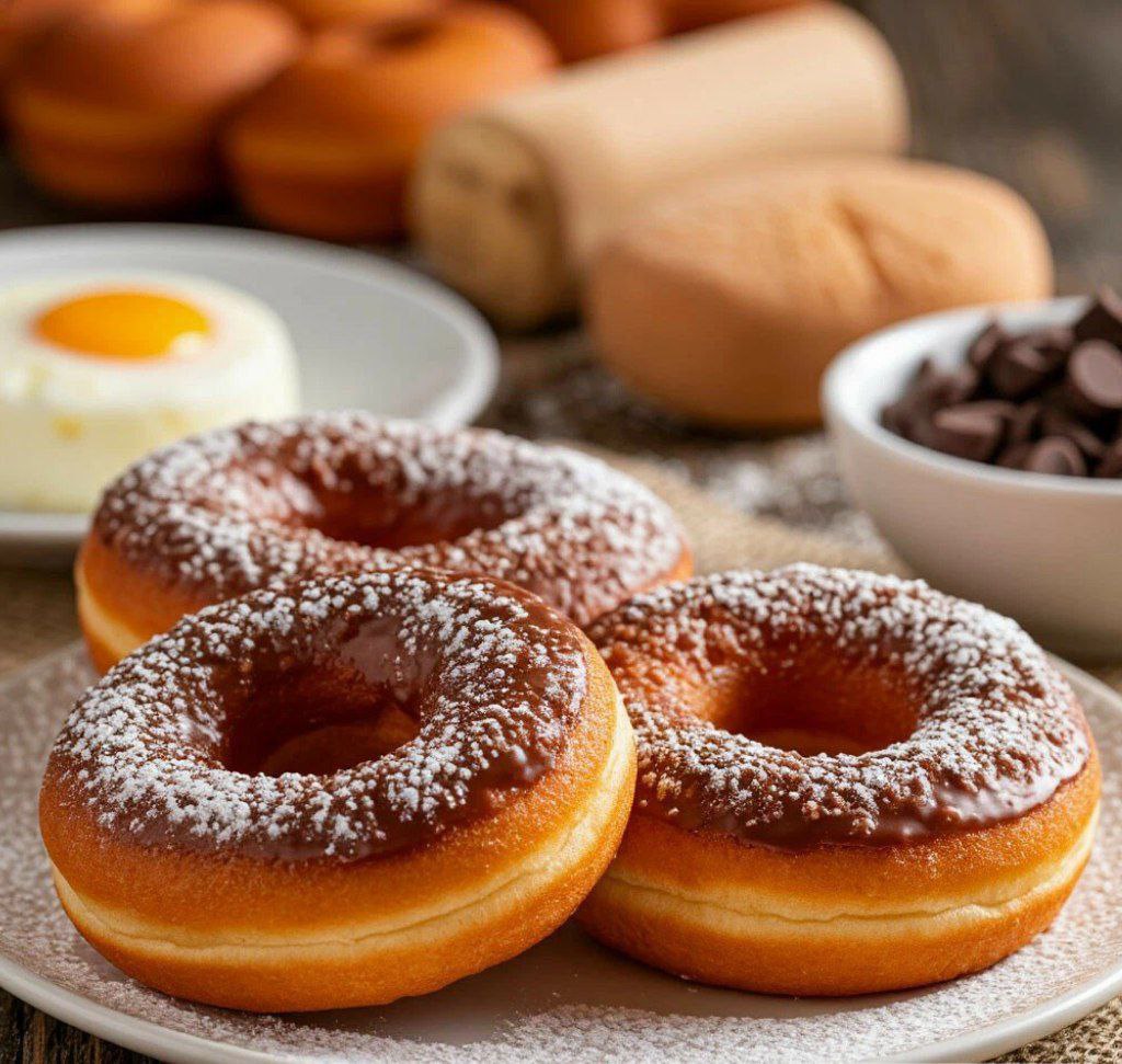 Пончики за 15 минут без дрожжей - частное объявление в Сургут