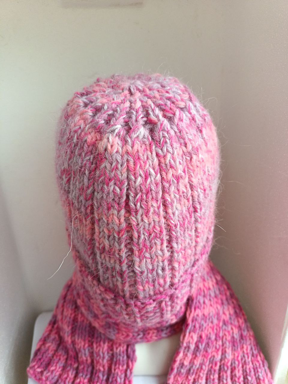 Шапка полушерсть с пухом и мохером - Одежда в Москва - фото 4