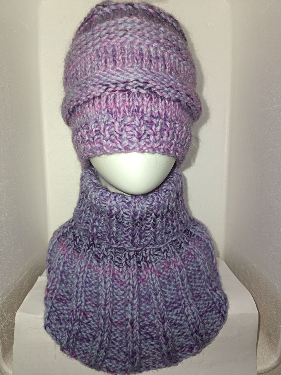 Шапка и снуд ручной работы - Одежда в Москва - фото 3