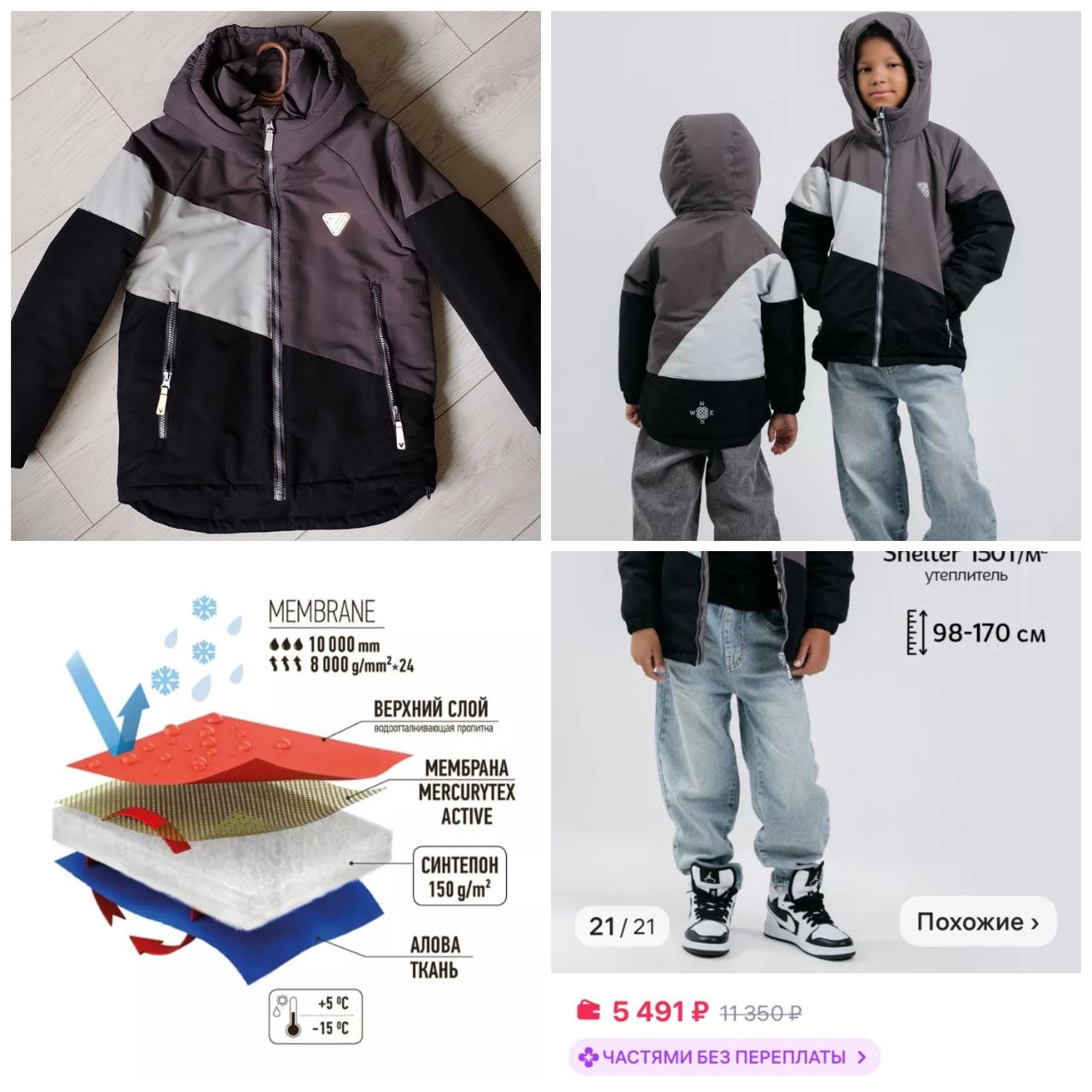 Детская куртка SherySheff - Одежда в Красноярск