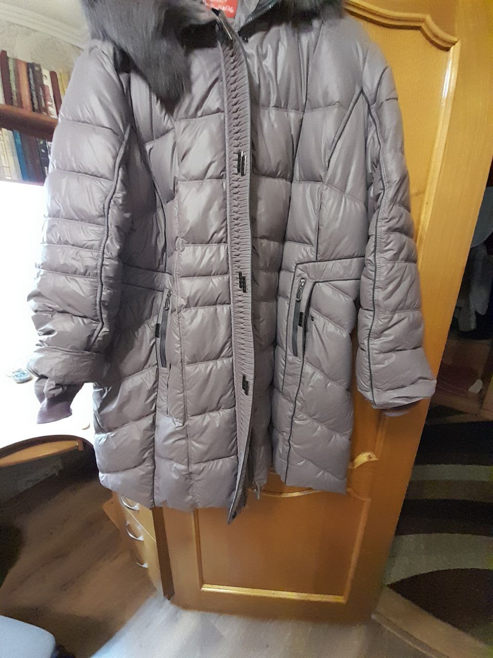 Продажа зимнего пальто, шапки и термоса - Одежда в Подольск - фото 2