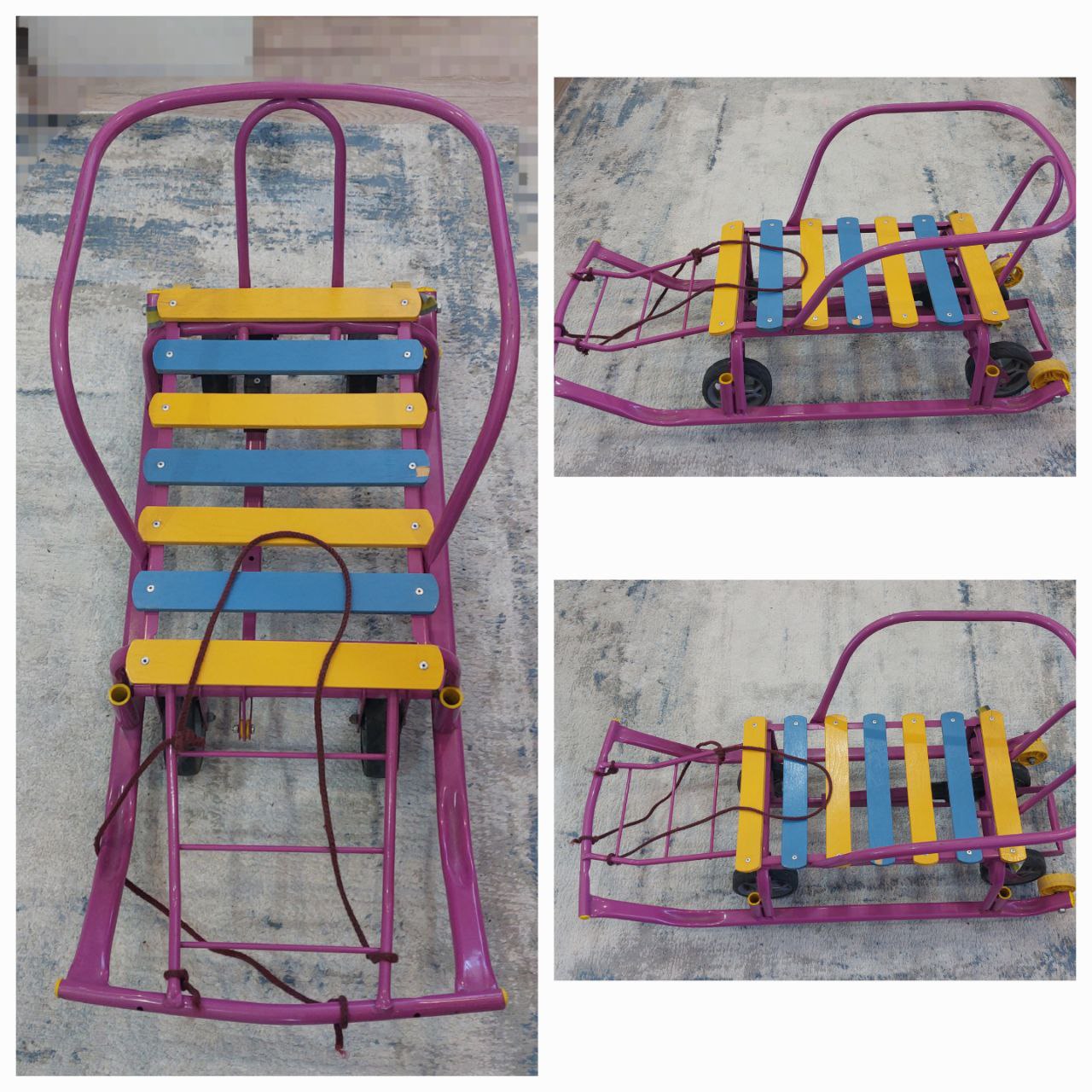 Санки на колёсах б/у - Товары для детей в Иркутск