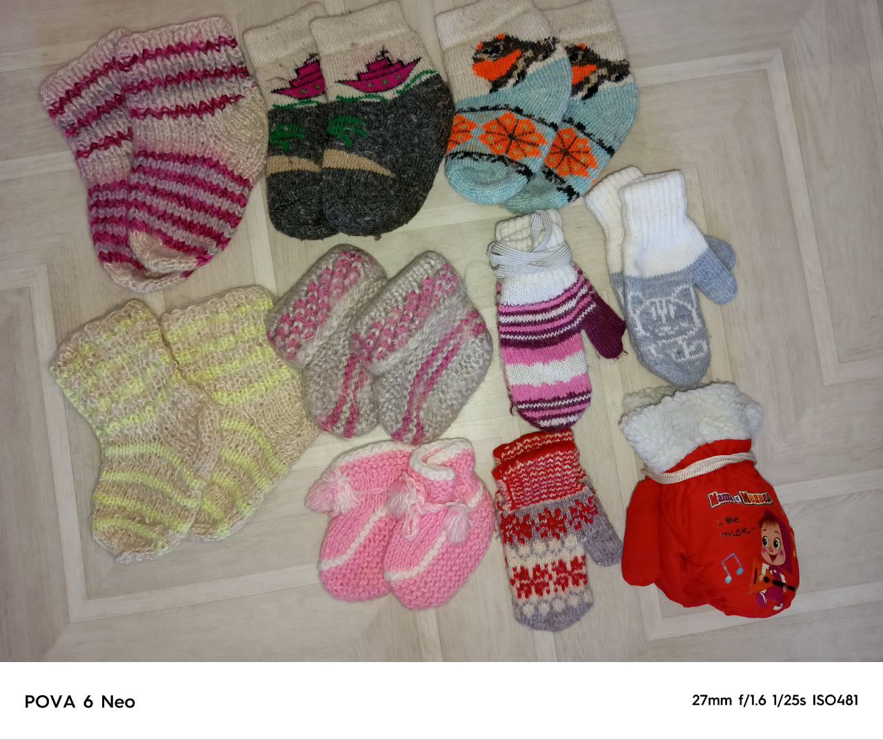 Носочки, пинетки, варежки для детей 0-3 лет - Товары для детей в Ангарск