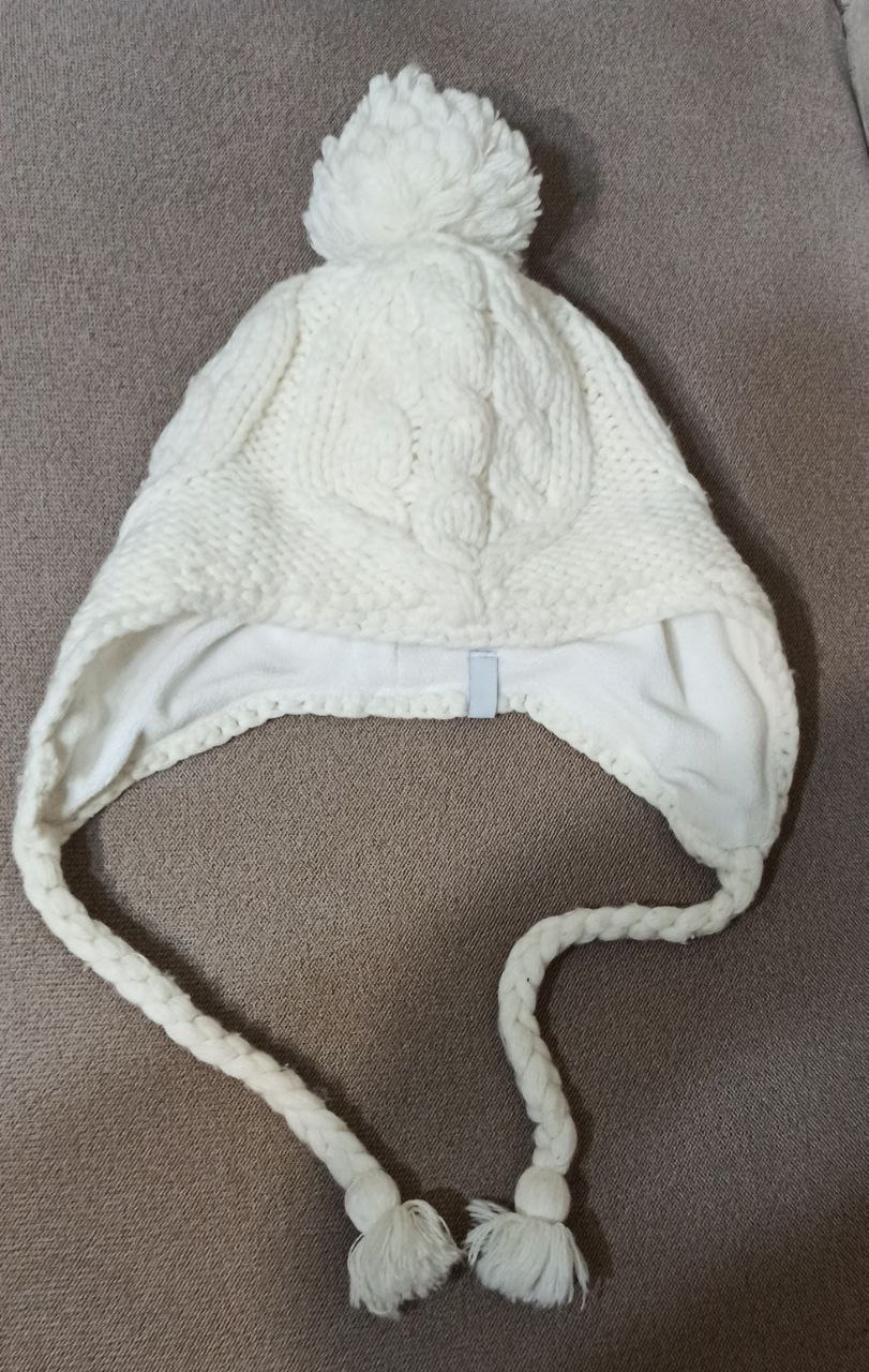 Детская шапка с помпоном на флисовой подкладке - Одежда в Химки - фото 3