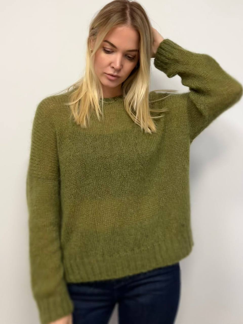 Свитер на зиму из альпаки и шелка - Одежда в Химки - фото 5