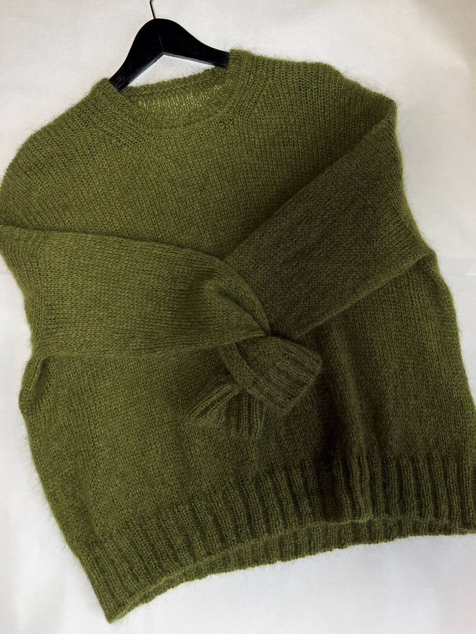 Свитер на зиму из альпаки и шелка - Одежда в Химки - фото 6