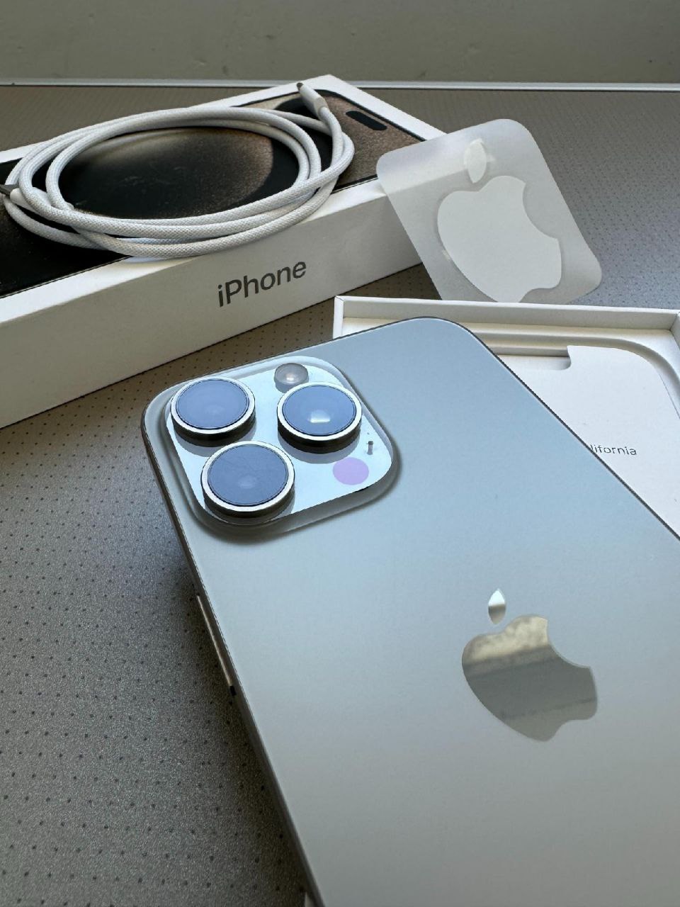 IPhone 15 Pro Max 256гб Natural Titanium - частное объявление в Химки