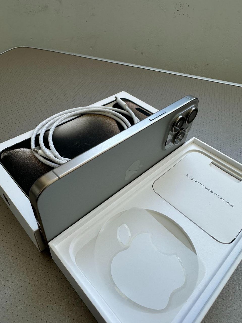 IPhone 15 Pro Max 256гб Natural Titanium - Электроника в Химки - фото 3