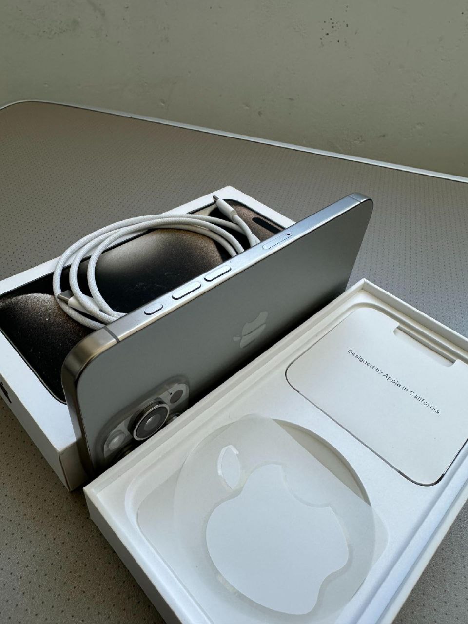 IPhone 15 Pro Max 256гб Natural Titanium - Электроника в Химки - фото 4