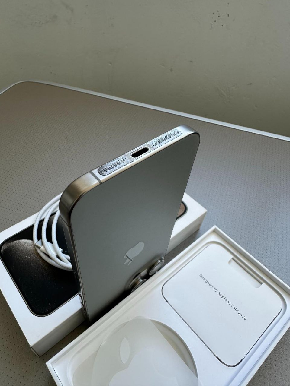 IPhone 15 Pro Max 256гб Natural Titanium - Электроника в Химки - фото 5