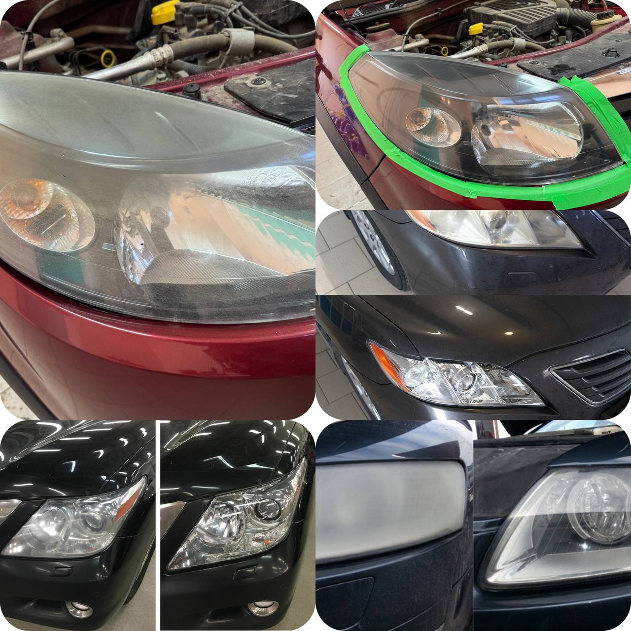 Полировка фар автомобиля - частное объявление в Астрахань