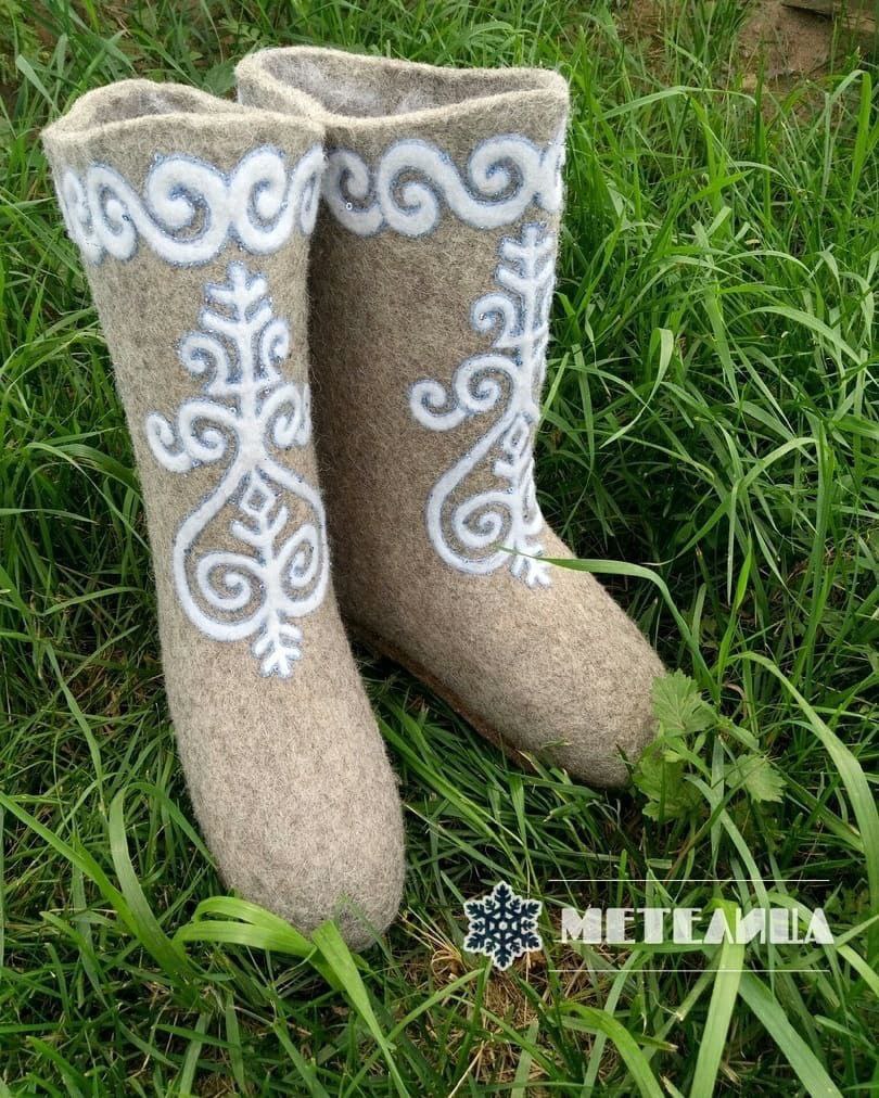 Валеная обувь ручной работы - Одежда в Самара - фото 2