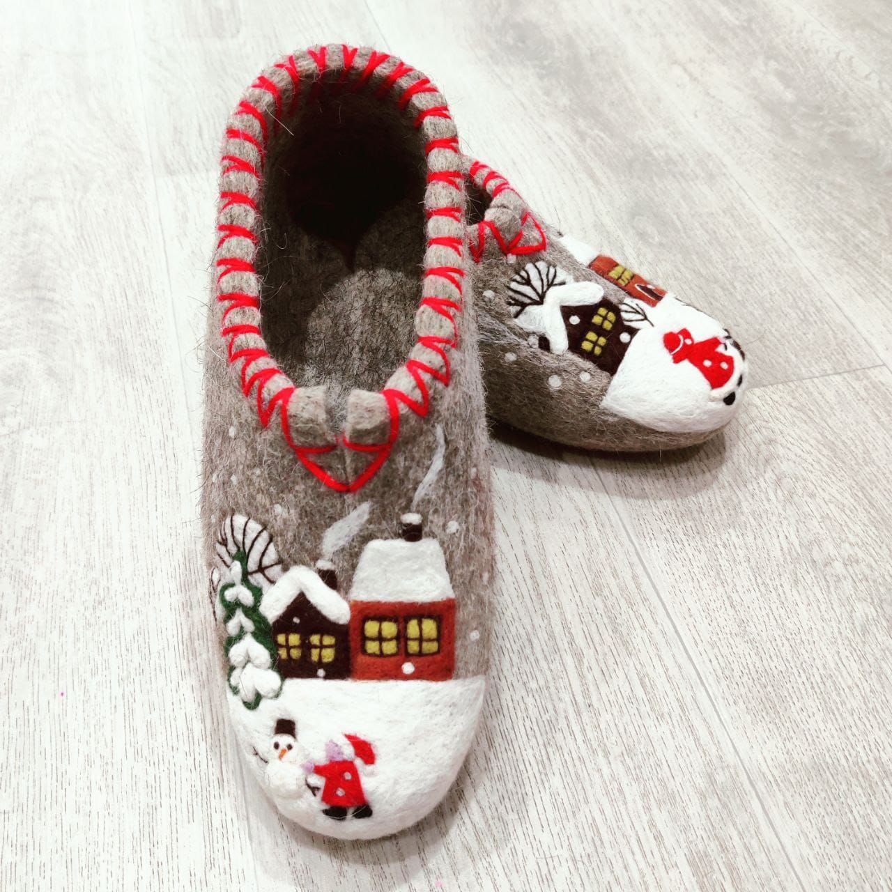 Валеная обувь ручной работы - Одежда в Самара - фото 3