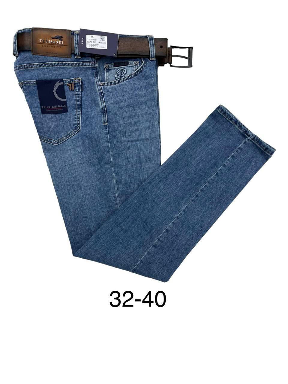 Мужские классические джинсы - Одежда в Челябинск - фото 3