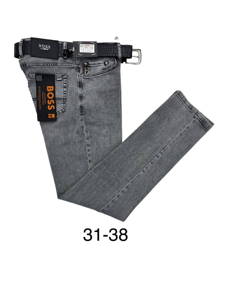 Мужские классические джинсы - Одежда в Челябинск - фото 4