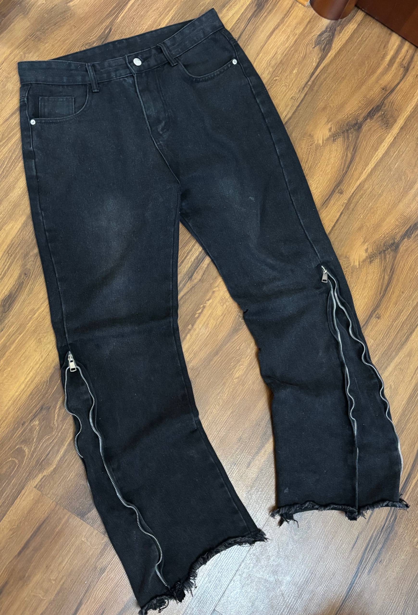 Jeans Flared Zip - Одежда в Симферополь
