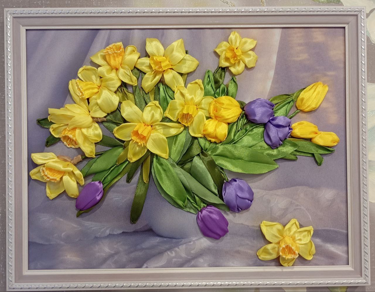 Вышивка картин лентами - Хобби и отдых в Тюмень