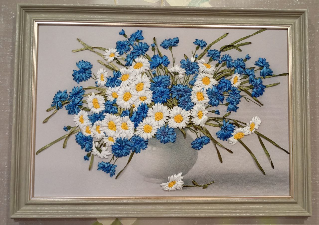 Вышивка картин лентами - Хобби и отдых в Тюмень - фото 3