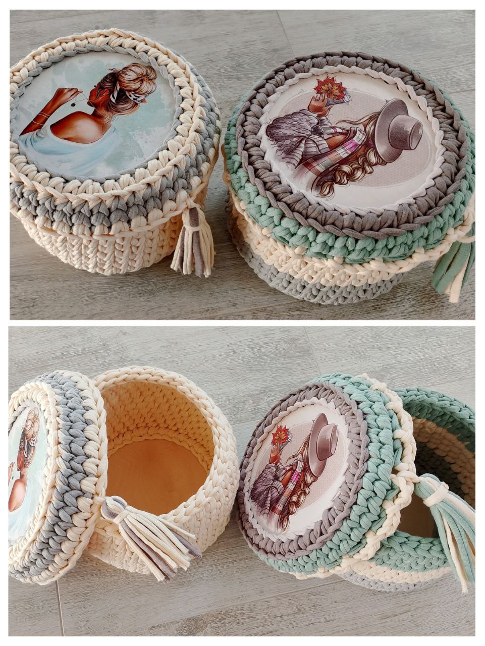 Корзинки и косметички ручной работы - Хобби и отдых в Чебоксары - фото 5