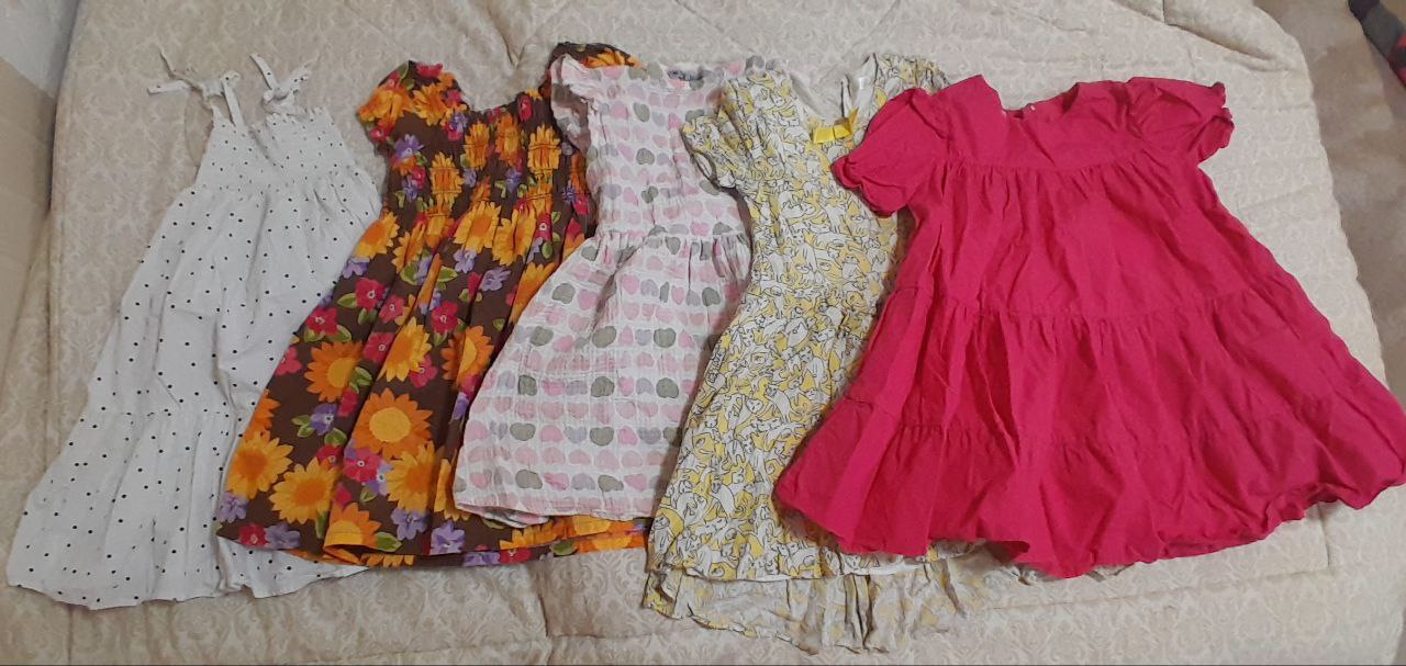 Большой мешок классных вещей на девочку 116см - Одежда в Тюмень