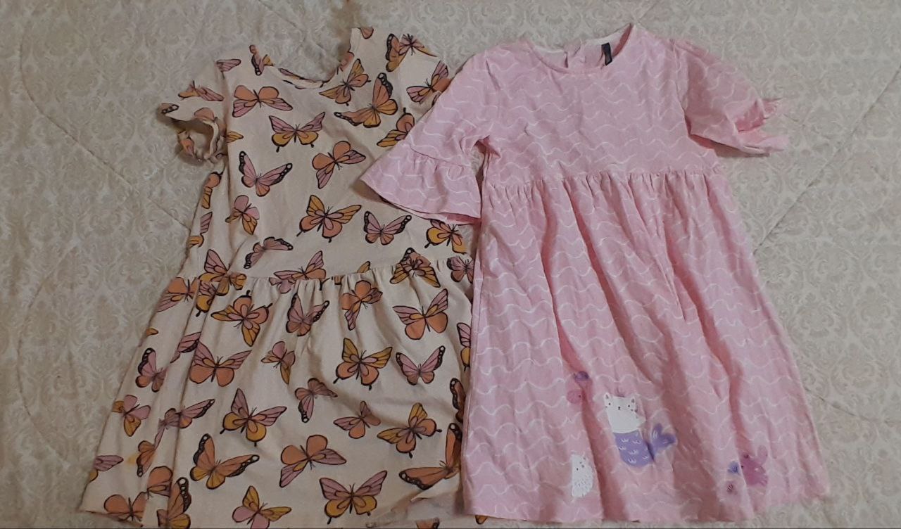 Большой мешок классных вещей на девочку 116см - Одежда в Тюмень - фото 2