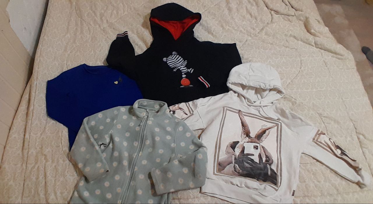 Большой мешок классных вещей на девочку 116см - Одежда в Тюмень - фото 4