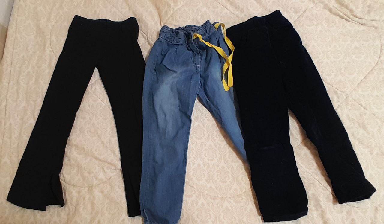 Большой мешок классных вещей на девочку 116см - Одежда в Тюмень - фото 5