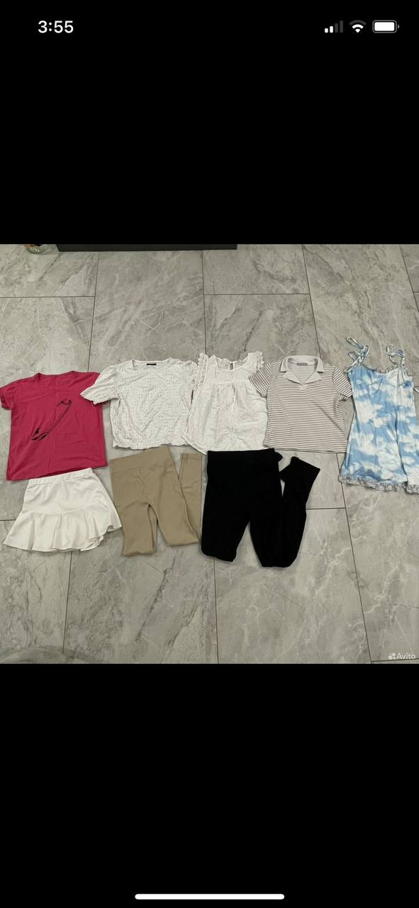 Вещи пакетом размер XS-S - Одежда в Тюмень