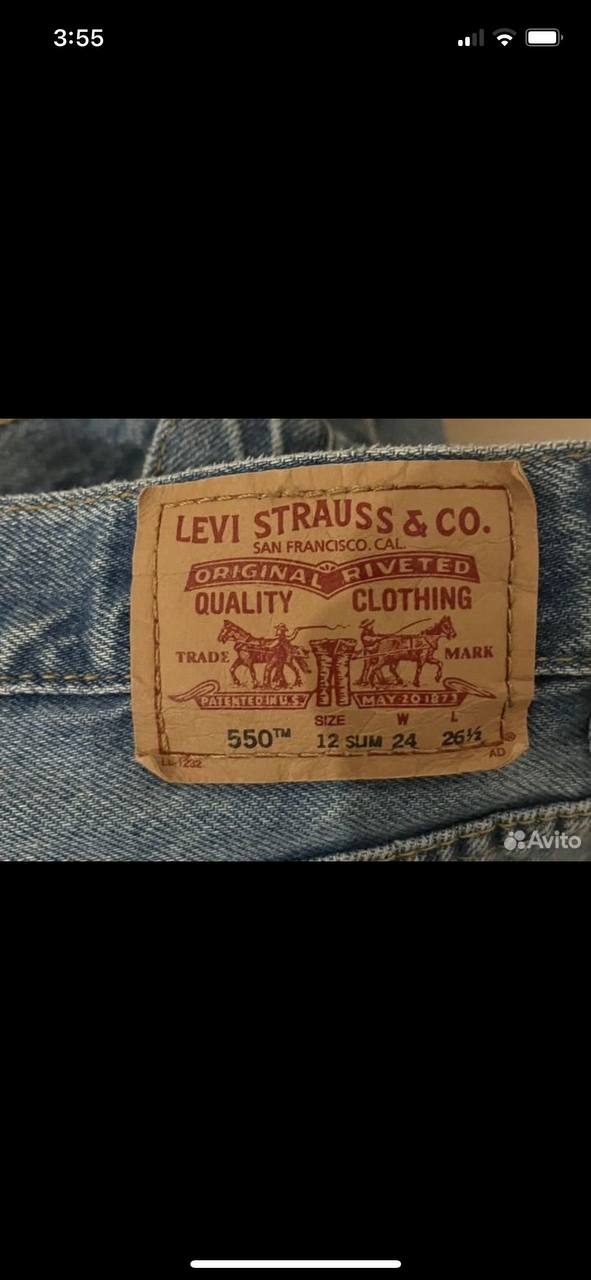 Levis 550 оригинал - Одежда в Тюмень