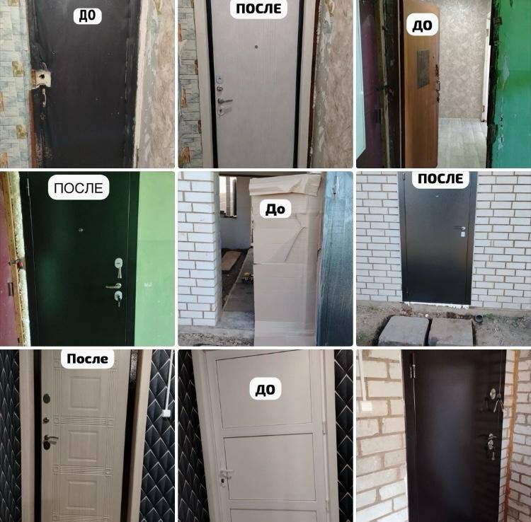 Двери входные и межкомнатные, строительные работы - частное объявление в Юдино, Залесный, Осиново (Кировский)
