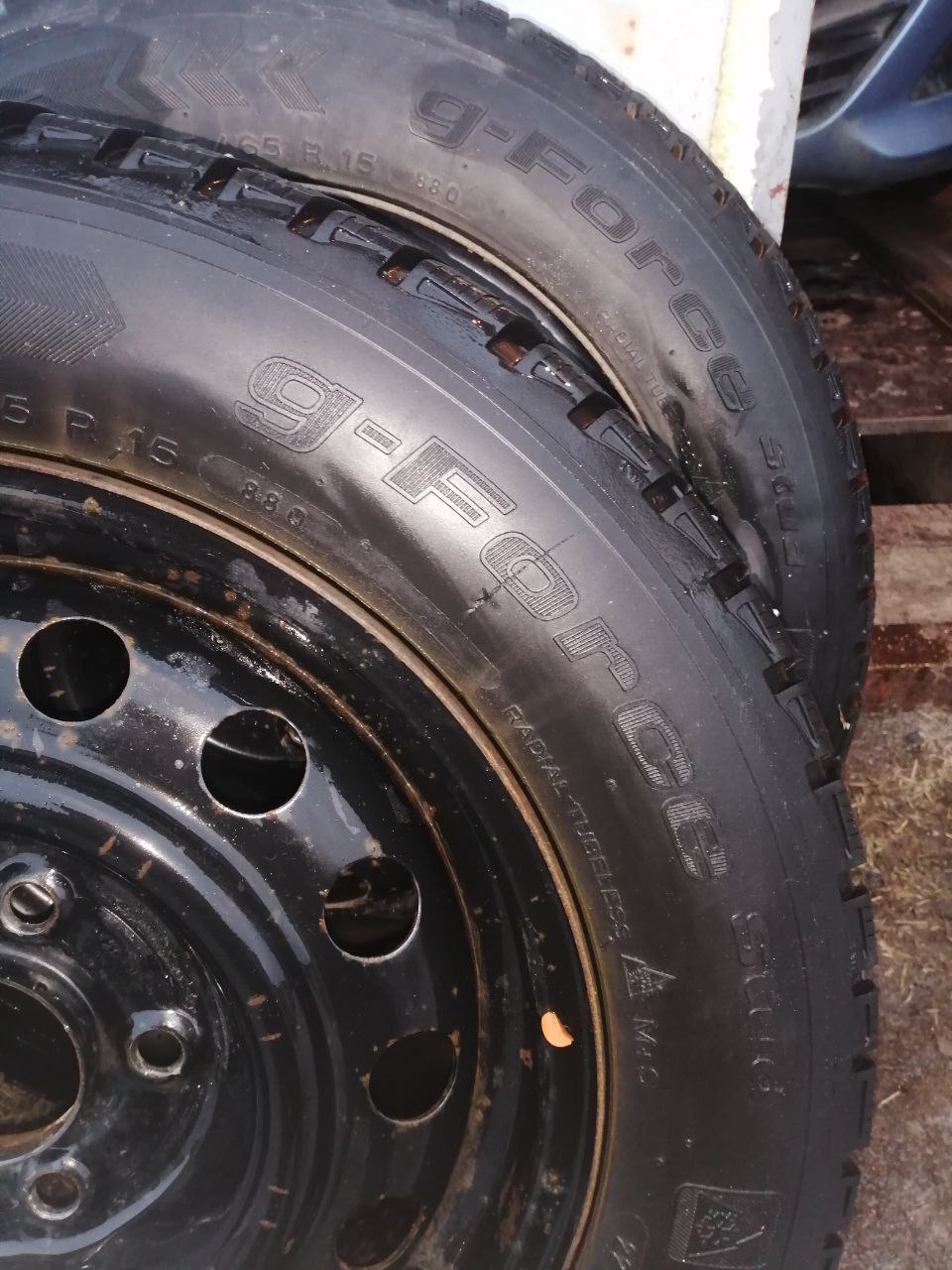 Комплект зимней резины BFGoodrich g-Force - Авто в Владимир - фото 3