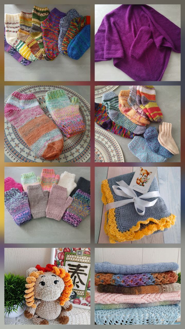 Вязаные изделия ручной работы - частное объявление в Хабаровск