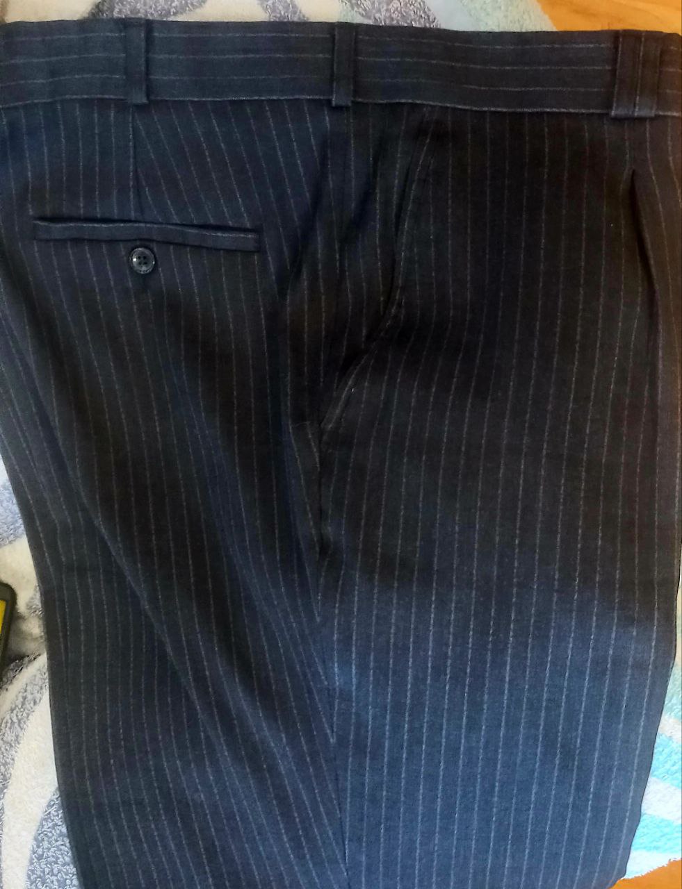 Шерстяные тёплые брюки мужские - Одежда в Владивосток - фото 2