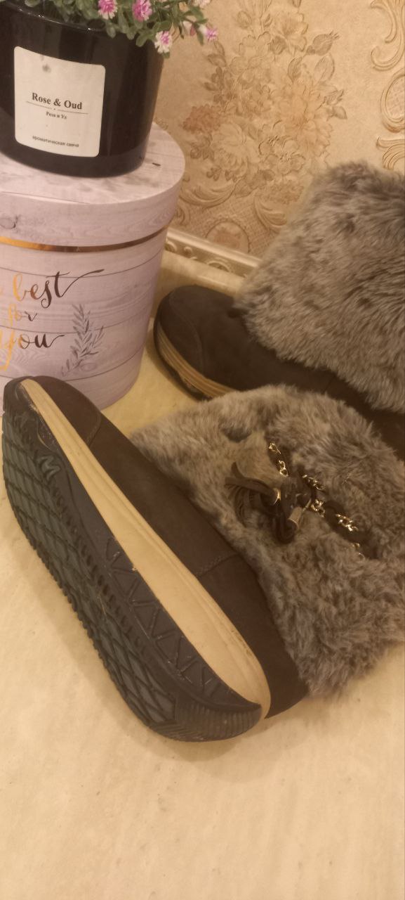 Зимние сапоги с овчиной - Одежда в Владивосток