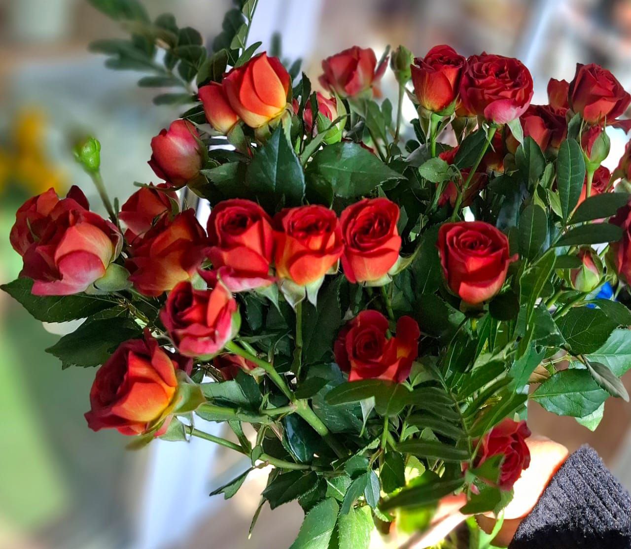 Букет из Кустовых Роз 70 см - Хобби и отдых в Владивосток