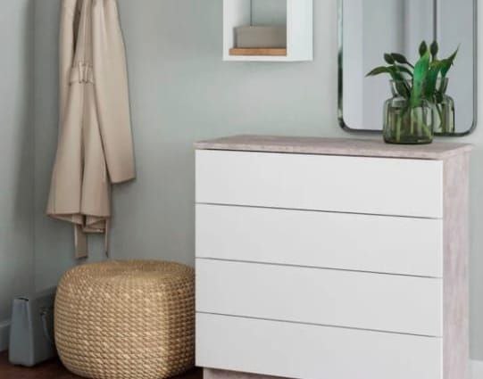 Комод белый/бетон - частное объявление в Уссурийск